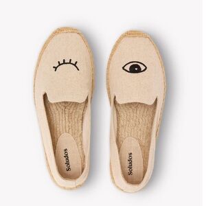The Smoking Slipper Soludos Espadrilles
Natural Undyed / Wink